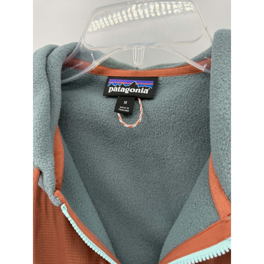 Patagonia Women's Microdini Hoody Sweater Zip Medium Fleece - Picture 4 of 7